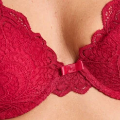 SOUTIEN-GORGE AMPLI FOULARD ROUGE -ROUGEGORGE 11145704 Z