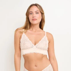 SOUTIEN-GORGE SANS ARMATURES POUDRE