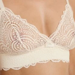 SOUTIEN-GORGE SANS ARMATURES ECRU -ROUGEGORGE 11186802 Z