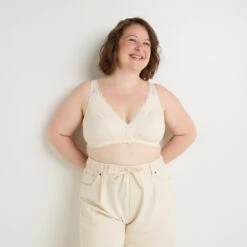 SOUTIEN-GORGE FOULARD POST-OP ECRU