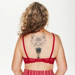 Soutien-gorge Post Opératoire Triangle ROUGE 8 Soutien-gorge Post Opératoire Triangle ROUGE -ROUGEGORGE 11212203 D