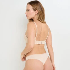 Soutien-gorge Bandeau Ampliforme Naturel – Invisible et Multi-positions en Microfibre Recyclée -ROUGEGORGE 11257400 D