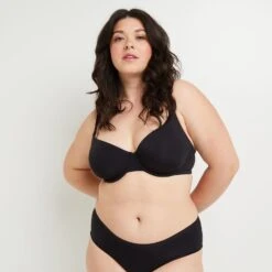 RougeGorge PERFECT Noir – Soutien-Gorge Emboîtant Invisible en Microfibre Recyclée -ROUGEGORGE 11275601 C