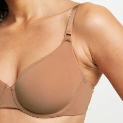 SOUTIEN-GORGE EMBOITANT MICROFIBRE PEAU BRONZEE 6 SOUTIEN-GORGE EMBOITANT MICROFIBRE PEAU BRONZEE -ROUGEGORGE 11275602 Z