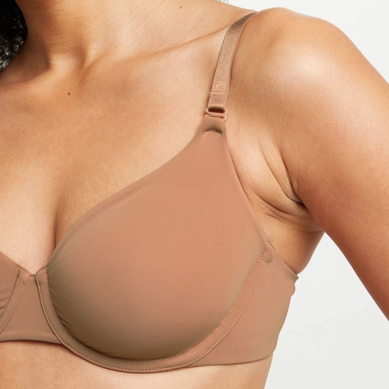 SOUTIEN-GORGE EMBOITANT MICROFIBRE PEAU BRONZEE 3 SOUTIEN-GORGE EMBOITANT MICROFIBRE PEAU BRONZEE – Image 3