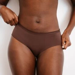 SHORTY MICROFIBRE MARRON