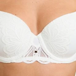 SOUTIEN-GORGE AMPLI EMBOITANT ECRU -ROUGEGORGE 11286100 Z