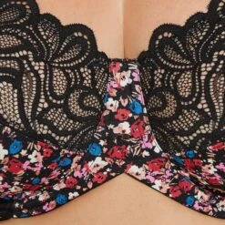 SOUTIEN-GORGE GRANDS BONNETS NOIR/ROSE 6 SOUTIEN-GORGE GRANDS BONNETS NOIR/ROSE -ROUGEGORGE 11286403 Z