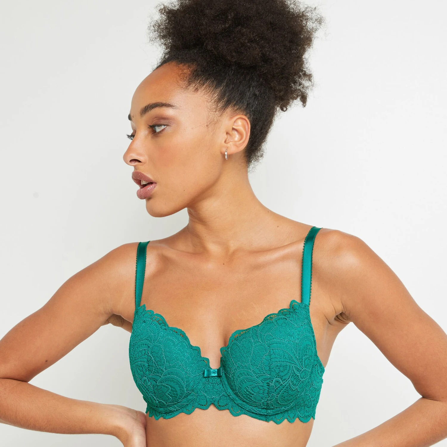 SOUTIEN-GORGE AMPLI EMBOITANT VERT 2 SOUTIEN-GORGE AMPLI EMBOITANT VERT – Image 2