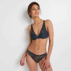 CULOTTE MICRO ANTHRACITE -ROUGEGORGE 11291402 D