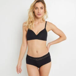 Alba™ SHORTY NOIR -ROUGEGORGE 11295201 D