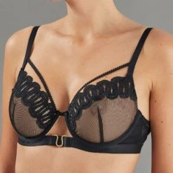 SOUTIEN-GORGE EMBOITANT NOIR 6 SOUTIEN-GORGE EMBOITANT NOIR -ROUGEGORGE 11297200 Z