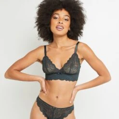 SOUTIEN-GORGE SANS ARMATURES ANTHRACITE