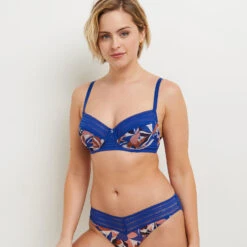 Cherry SOUTIEN-GORGE EMBOITANT MULTICO BLEU