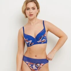 Cherry SOUTIEN-GORGE AMPLIFORME MULTICO BLEU