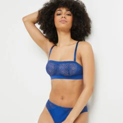 SOUTIEN-GORGE BRASSIERE BLEU