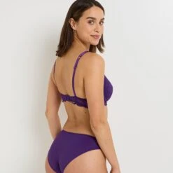 RougeGorge Ligne DENTELLE Violet – Soutien-Gorge Ampliforme Emboîtant à Dentelle Iconique -ROUGEGORGE 11311704 D