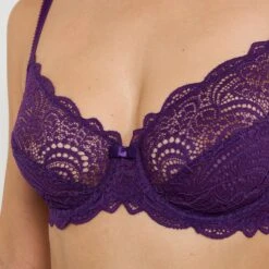 Soutien-Gorge Emboîtant RougeGorge Dentelle Violet Intense – Maintien et Confort Iconique -ROUGEGORGE 11311804 Z