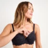 Coussinets de Soutien-Gorge en Silicone Transparent - Taille Moyen Effet Push-Up Naturel