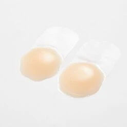 Cache-tétons Liftants en Silicone Peau Claire – Forme Fleur Invisible et Adhésif Confortable