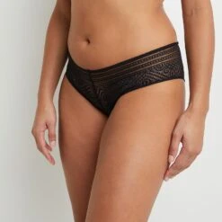 SHORTY DENTELLE NOIR