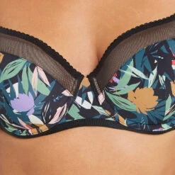 Soutien-Gorge Ampliforme Bise Multico Noir – Microfibre Recyclée & Décolleté Tulle 6 Soutien-Gorge Ampliforme Bise Multico Noir – Microfibre Recyclée & Décolleté Tulle -ROUGEGORGE 20003200 Z