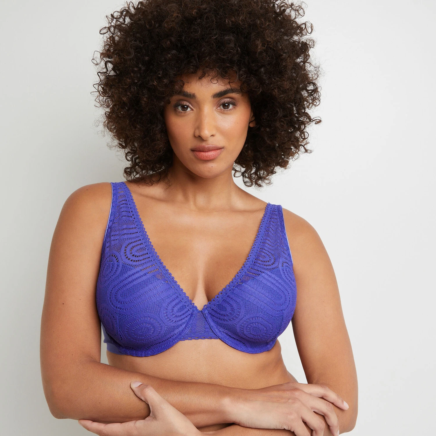 SOUTIEN-GORGE AMPLIFORME VIOLET 2 SOUTIEN-GORGE AMPLIFORME VIOLET – Image 2