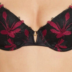 SOUTIEN-GORGE AMPLIFORME CORBEILLE MULTICO NOIR -ROUGEGORGE 20006100 Z