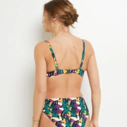 MAILLOT DE BAIN EMBOITANT MULTICO ROSE -ROUGEGORGE 20015800 D