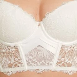 SOUTIEN-GORGE BUSTIER DOS NU BLANC 6 SOUTIEN-GORGE BUSTIER DOS NU BLANC -ROUGEGORGE 20017700 Z