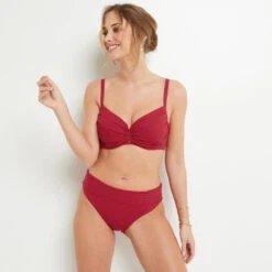 Lotus MAILLOT DE BAIN SLIP MAXI ROUGE 5 Lotus MAILLOT DE BAIN SLIP MAXI ROUGE -ROUGEGORGE 20021301 D