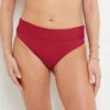 Lotus MAILLOT DE BAIN SLIP MAXI ROUGE