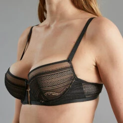 SOUTIEN-GORGE AMPLIFORME NOIR -ROUGEGORGE 20026500 Z