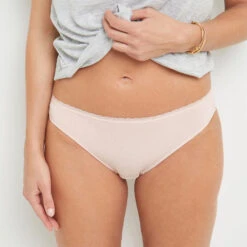 CULOTTE VISCOSE ECOVERO POUDRE