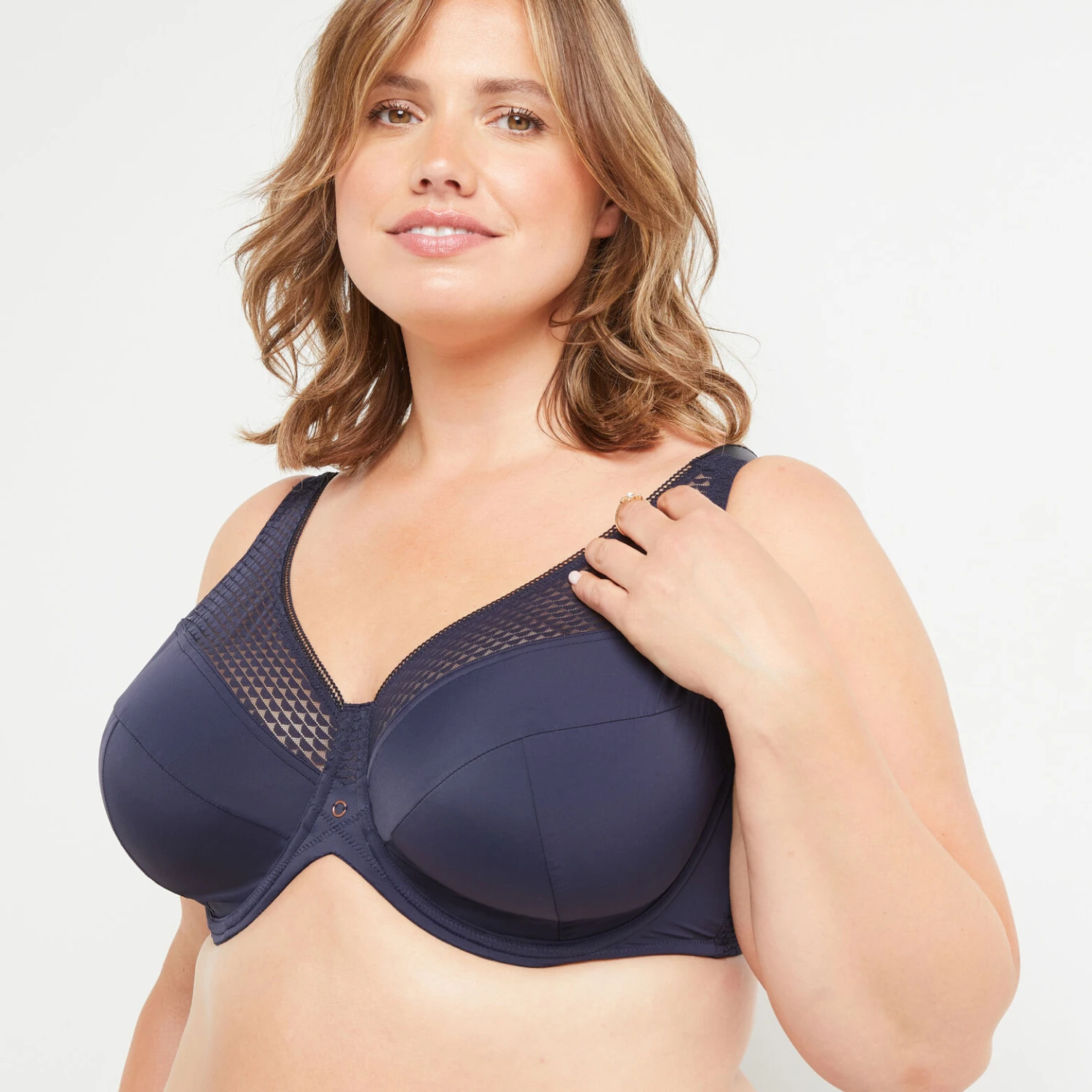 SOUTIEN-GORGE GRANDS BONNETS MARINE 2 SOUTIEN-GORGE GRANDS BONNETS MARINE – Image 2