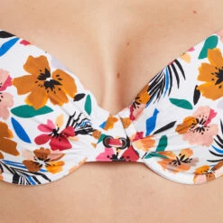 Luna MAILLOT DE BAIN EMBOITANT COULISSE ECRU -ROUGEGORGE 20033800 Z