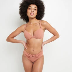 MAILLOT DE BAIN SLIP MAXI ROSE -ROUGEGORGE 20036600 D