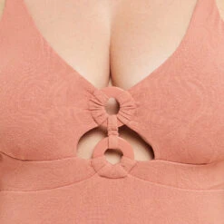 MAILLOT DE BAIN 1 PIECE MICROFIBRE ROSE -ROUGEGORGE 20038900 Z