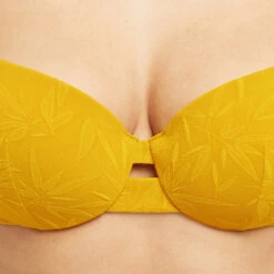 MAILLOT DE BAIN COQUE AMPLIFORME JAUNE -ROUGEGORGE 20040400 Z