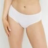 Shorty BEE Blanc en Microfibre et Dentelle Florale Graphique