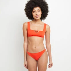 Lisa MAILLOT DE BAIN SLIP BRESILIEN ORANGE 6 Lisa MAILLOT DE BAIN SLIP BRESILIEN ORANGE -ROUGEGORGE 20049501 D
