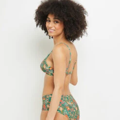 MAILLOT DE BAIN TRIANGLE VERT -ROUGEGORGE 20050800 D