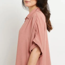 TUNIQUE BEACHWEAR ROSE -ROUGEGORGE 20056202 Z