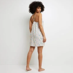 NUISETTE IMPRIME MULTICO BLEU -ROUGEGORGE 20065200 D