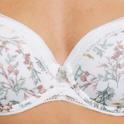 SOUTIEN-GORGE AMPLI EMBOITANT MULTICO BLANC -ROUGEGORGE 20068500 Z