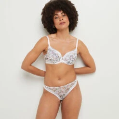 TANGA IMPRIME MULTICO BLANC 5 TANGA IMPRIME MULTICO BLANC -ROUGEGORGE 20068900 D