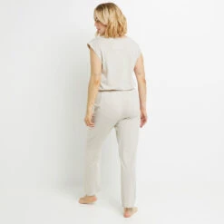 PANTACOURT COTON BEIGE -ROUGEGORGE 20071302 D