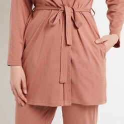 DESHABILLE COTON ROSE 6 DESHABILLE COTON ROSE -ROUGEGORGE 20071700 Z