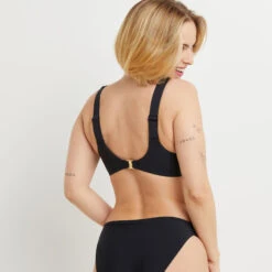 MAILLOT DE BAIN BRASSIERE NOIR -ROUGEGORGE 20072700 D