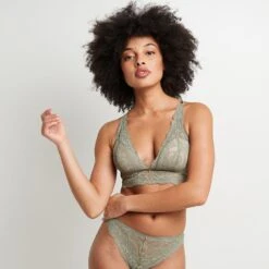 SOUTIEN-GORGE SANS ARMATURES KAKI